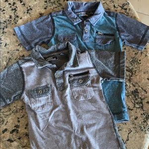 2-Hard Edge Boys collared shirts